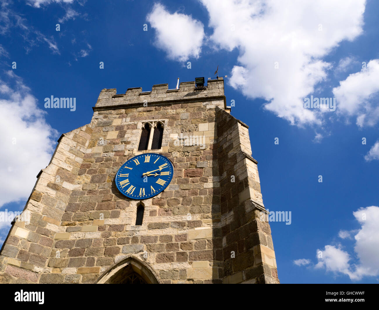 St Andrews Parish Church at Aldborough Yorkshire England Stock Photo