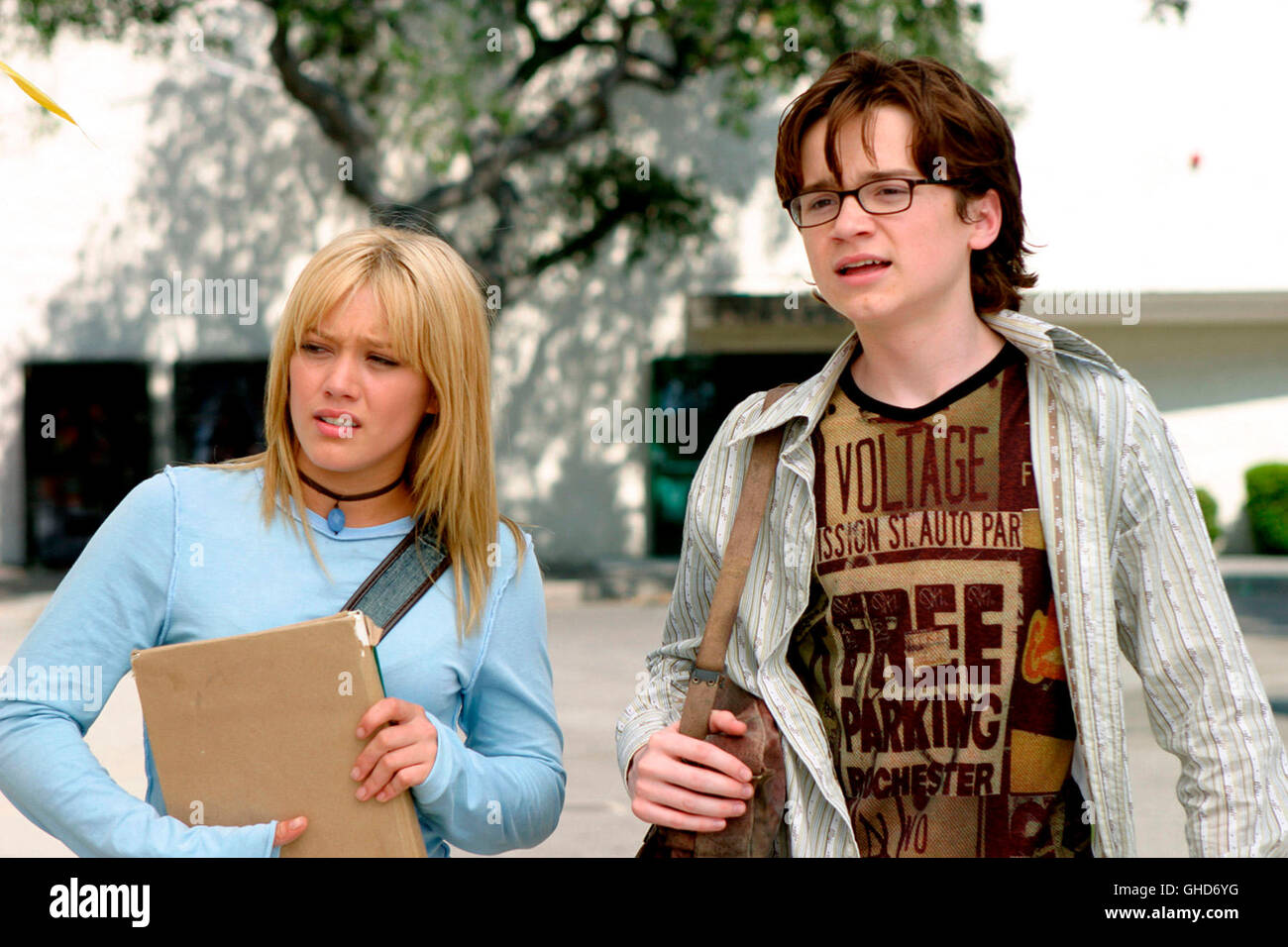 CINDERELLA STORY / A Cinderella Story USA 2004 / Mark Rosman HILARY DUFF (Sam/Cinderella), DAN BYRD (Carter) Regie: Mark Rosman aka. A Cinderella Story Stock Photo