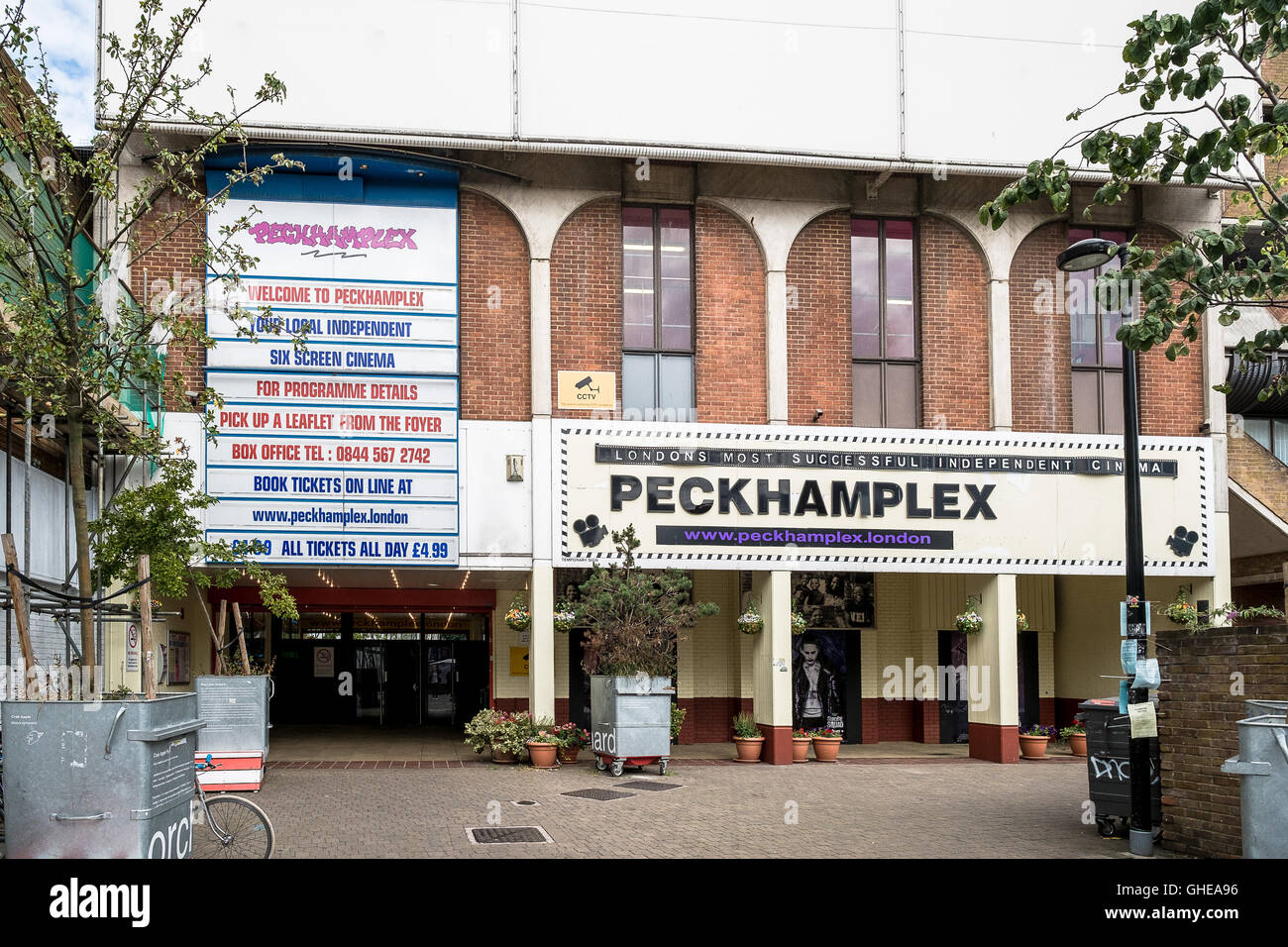 Peckhamplex cinema in Peckham, SouthEast London, England, UK Stock