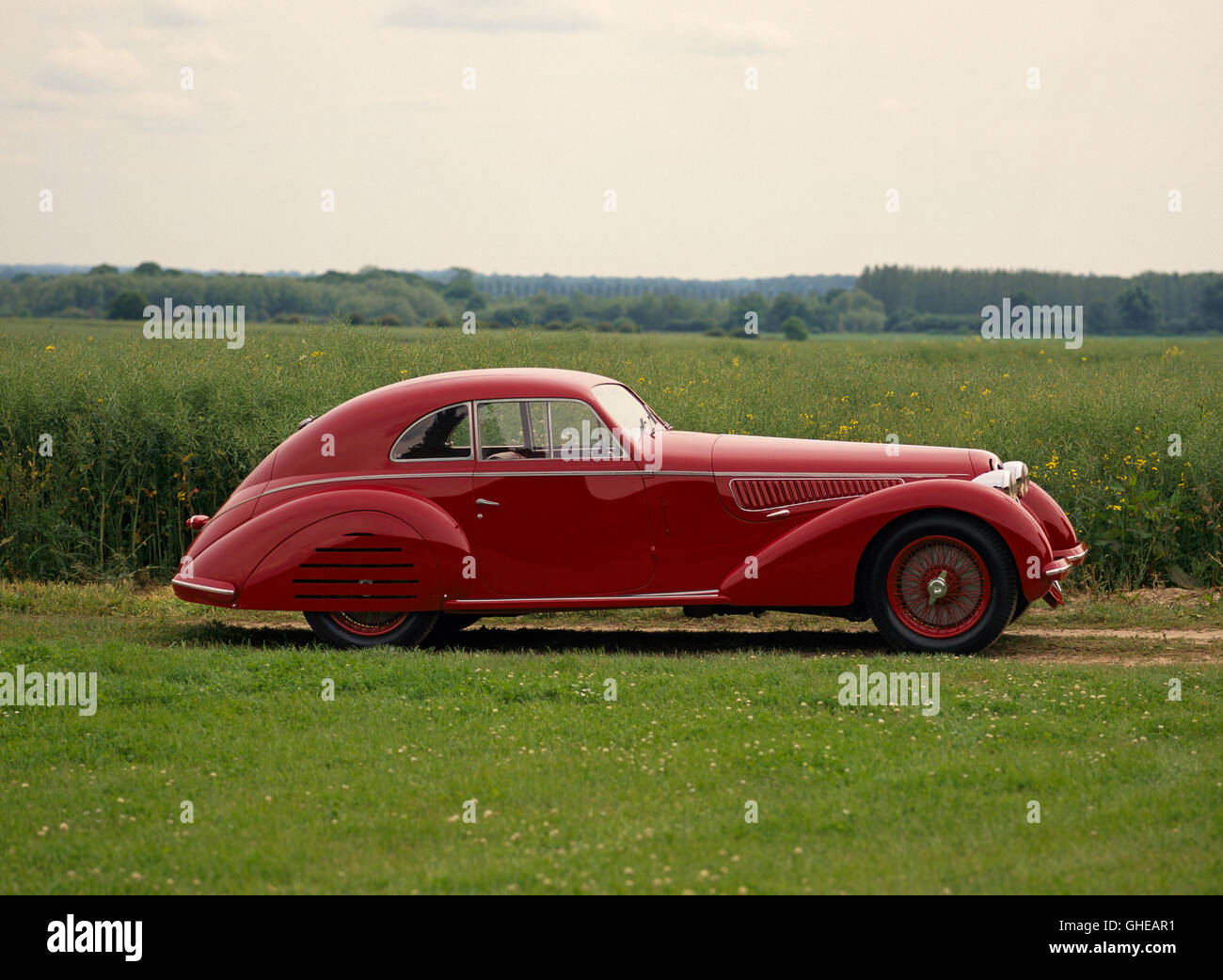 【新発売】 ☆激レア絶版☆フランクリンミント*1/24*1937 Alfa Romeo 2900B フランクリン・ミント