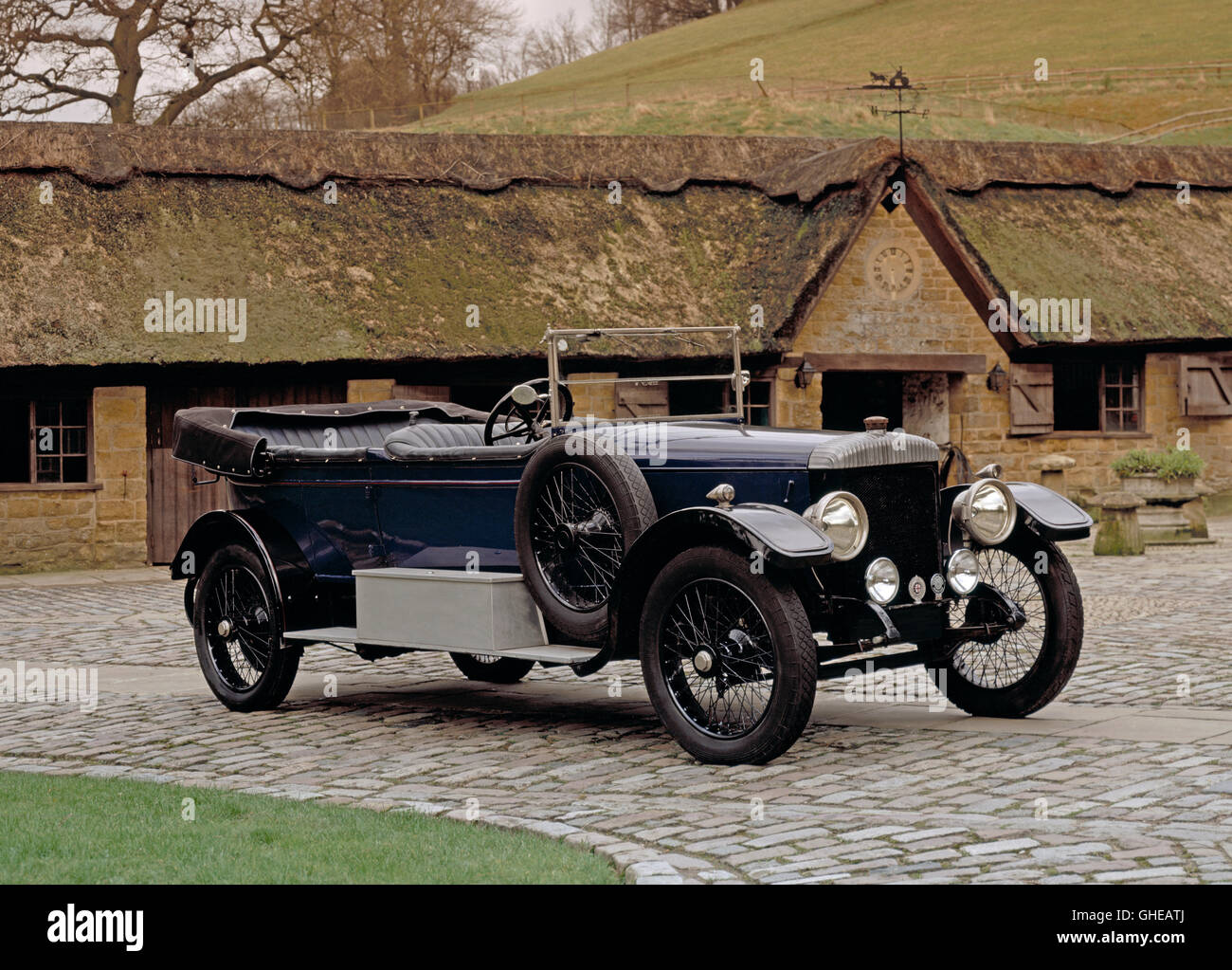 1922 Daimler 30HP 5.0 litre 2 door tourer. Stock Photo