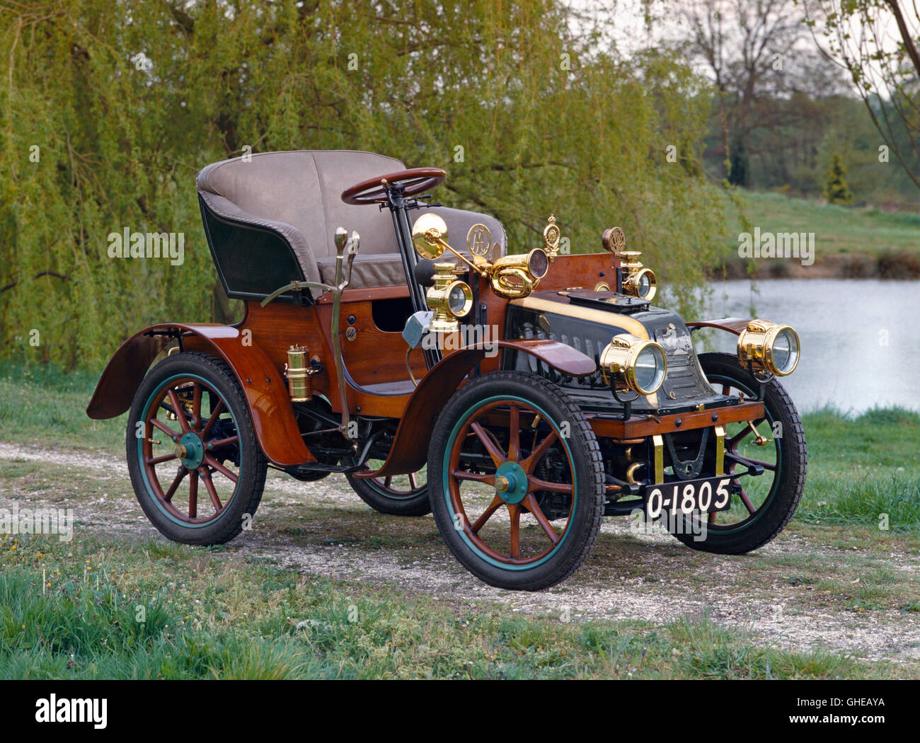1903 Peugot Bebe Series C open 2 seater Country of origin France Stock Photo