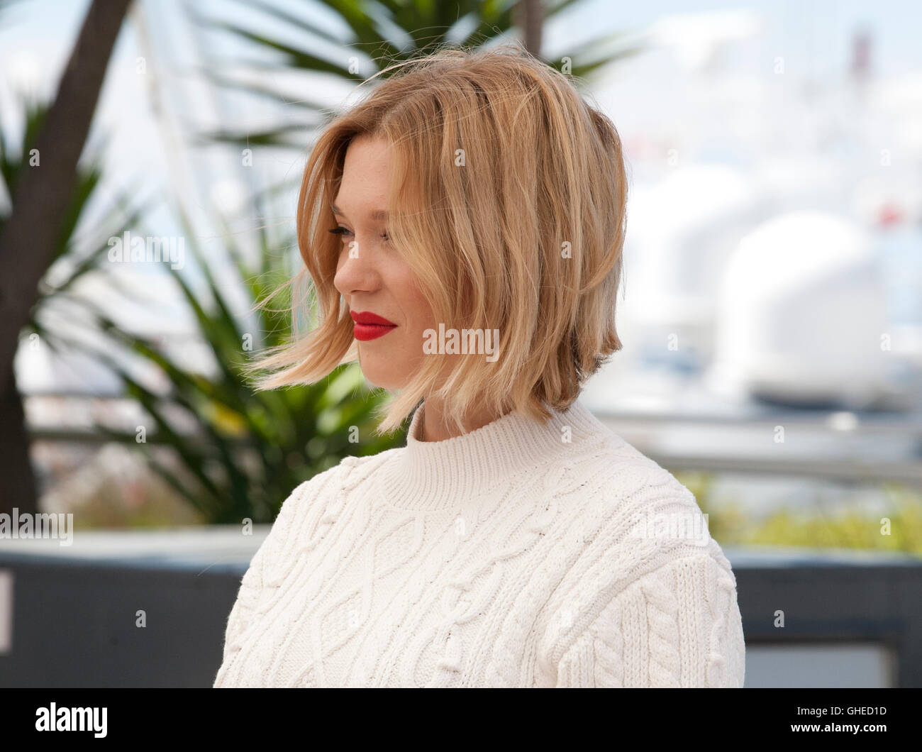 Actress Léa Seydoux at the It's Only the End of the World (Juste La Fin Du  Monde) film photo call at the 69th Cannes Film Festiv Stock Photo - Alamy