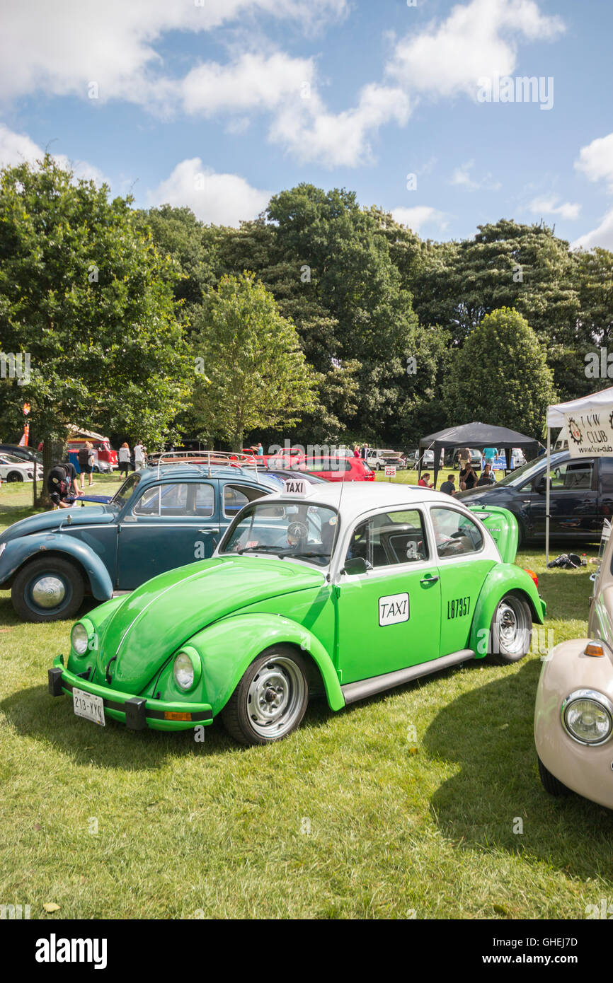 Volkswagen Beetle at Tatton Park Cheshire Stock Photo