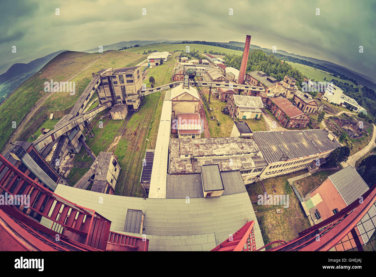 Abandoned old coal mine in hi-res stock photography and images - Alamy