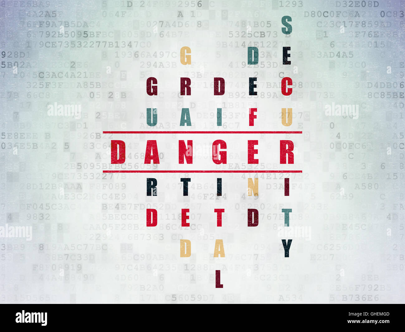 Safety concept: Danger in Crossword Puzzle Stock Photo Alamy Safety concept: Danger in Crossword Puzzle Stock Photo Alamy