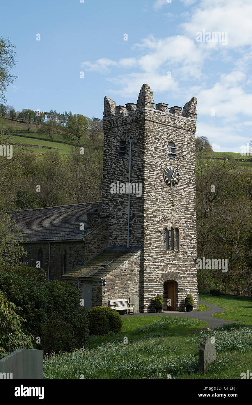 Jesus Church, Troutbeck (near Windermere), Cumbria Stock Photo - Alamy