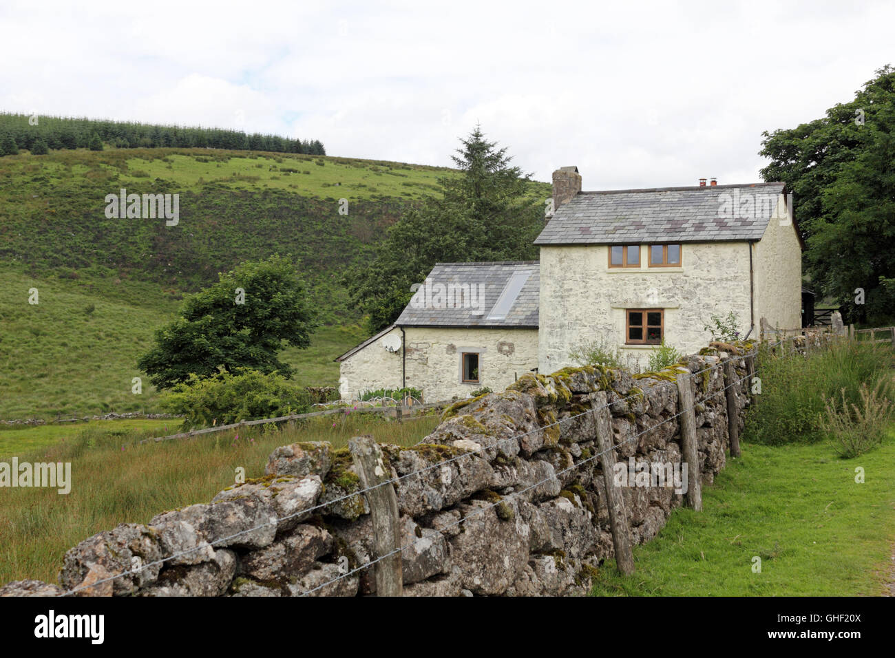Farm house in Dartmoor National Park, Devon England UK Stock Photo Alamy