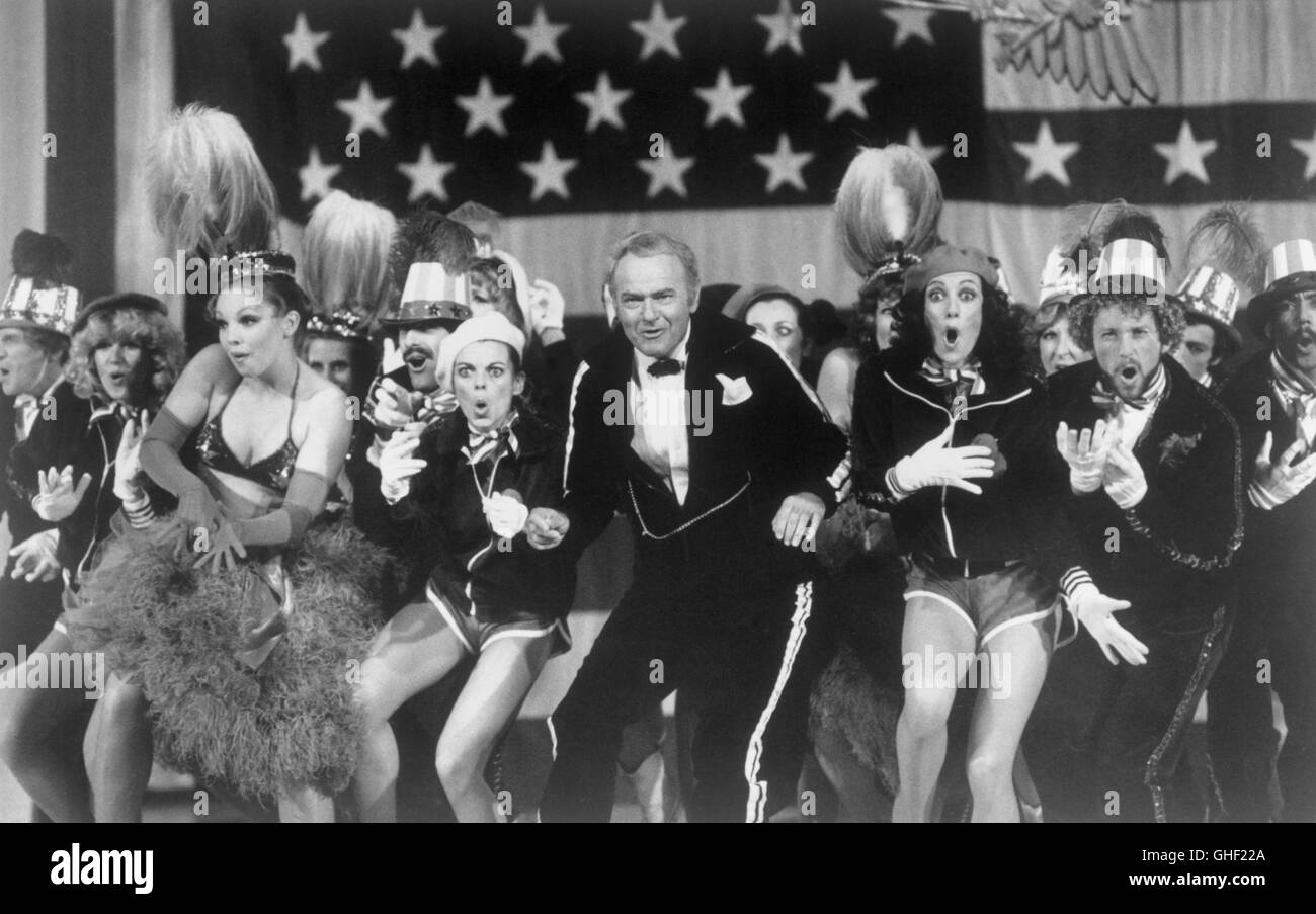 AMERICATHON USA 1979 Neil Israel Telethon host Monty Rushmore (HARVEY KORMAN) dances his way into the hearts of audiences throughout the country. Regie: Neil Israel Stock Photo