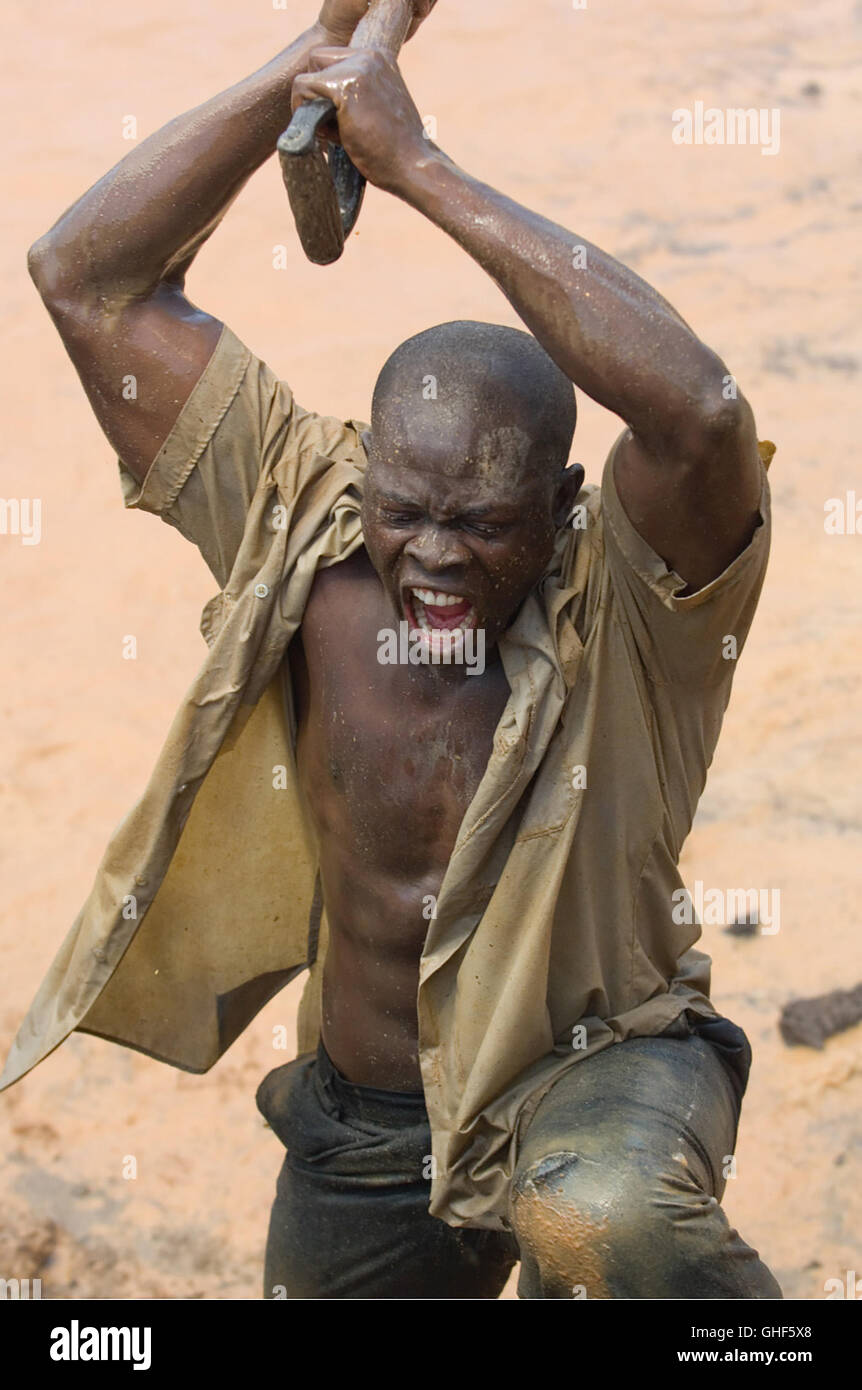 BLOOD DIAMOND Blood Diamond USA 2006 Edward Zwick Blood Diamond / DJIMON HOUNSOU as Solomon