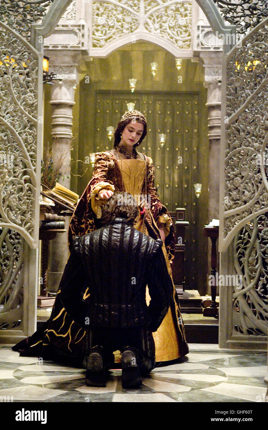 THE FOUNTAIN The Fountain USA 2006 Darren Aronofsky The Fountain / Konquistador Tomas (HUGH JACKMAN) verabschiedet sich von seiner Königin Isabel (RACHEL WEISZ) Regie: Darren Aronofsky aka. The Fountain Stock Photo