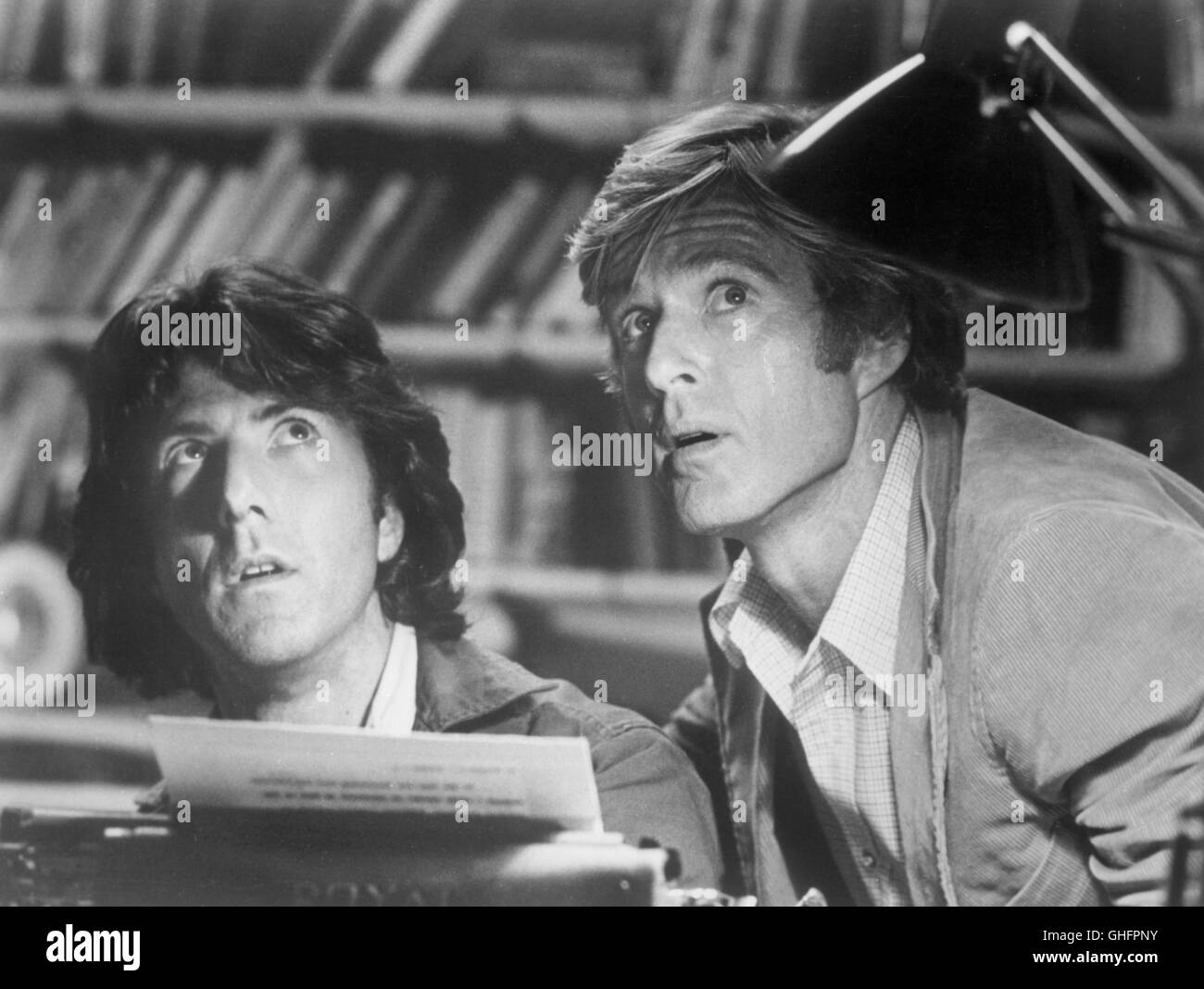 Watergate bob woodward carl bernstein Black and White Stock Photos