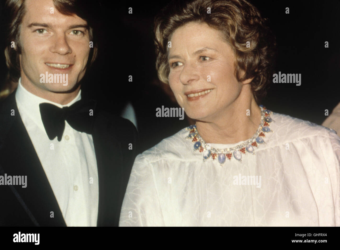 INGRID BERGMAN with Roberto, son of Ingrid Bergman and director Roberto  Rossellini (1981 Stock Photo - Alamy