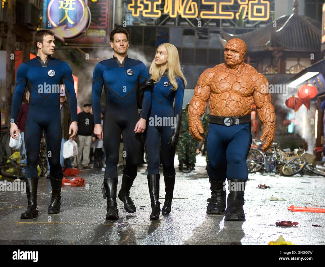 Fantastic Four Rise of the Silver Surfer / Fantastic Four (v.l.n.r