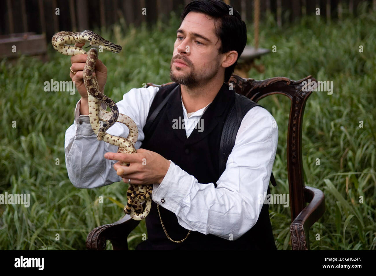BRAD PITT (Jesse James) Regie Andrew Dominik aka. The Assassination of