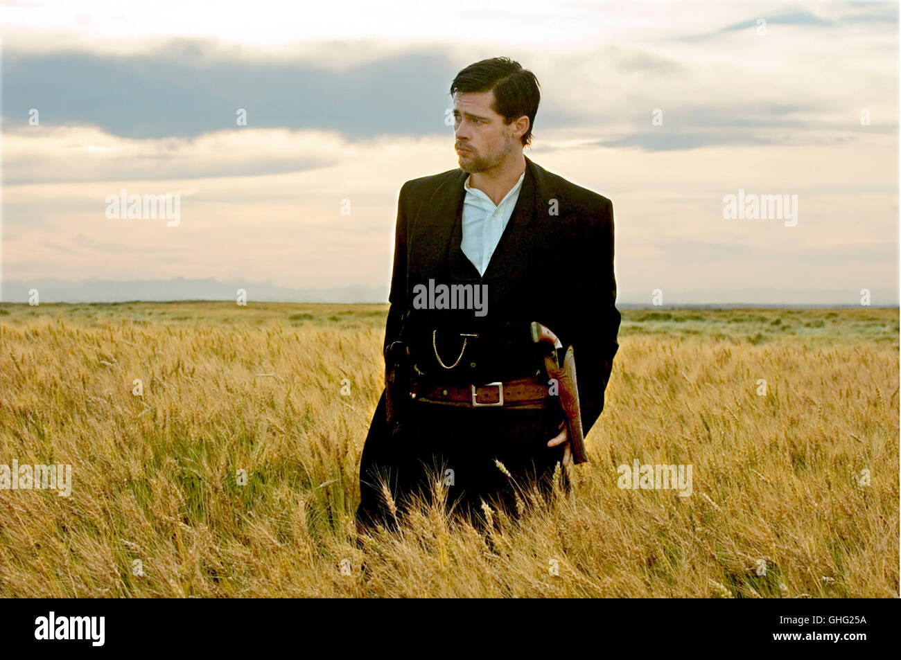 BRAD PITT (Jesse James) Regie Andrew Dominik aka. The Assassination of