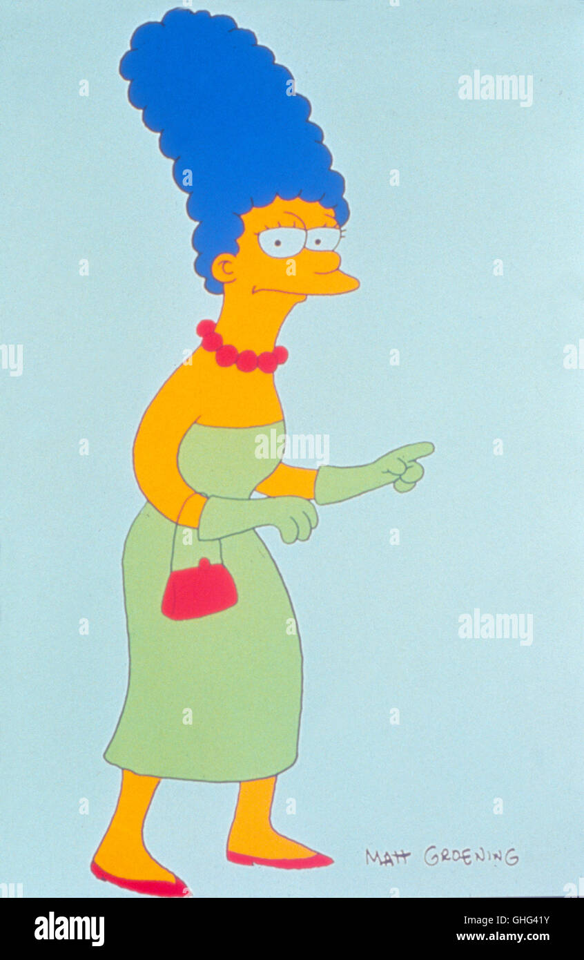 The Simpons, US-American Animation series (since 1989), Photo: Marge Simpson aka. The Simpsons Stock Photo