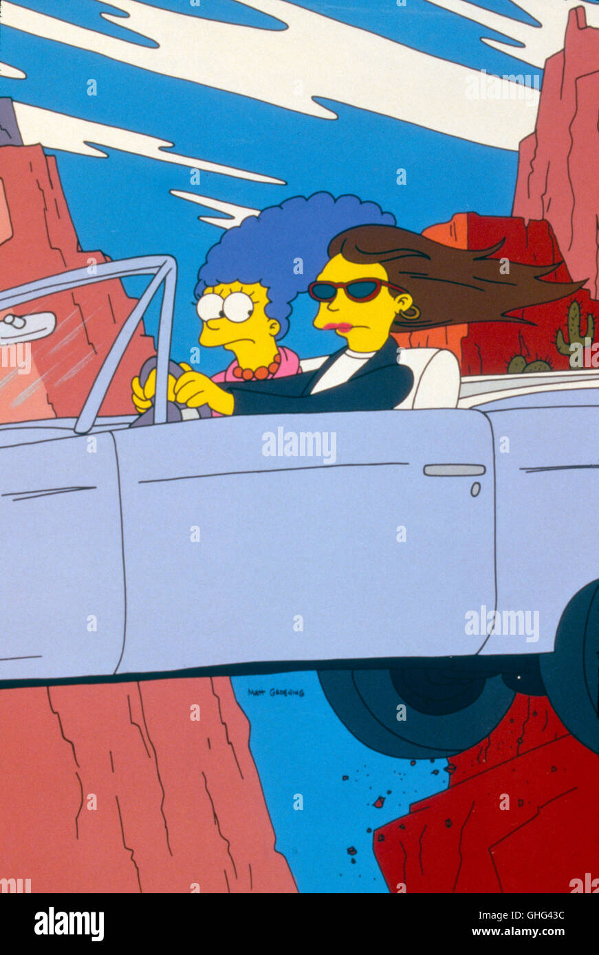 The Simpons, US-American Animation series (since 1989). Photo: Marge Simpson aka. The Simpsons Stock Photo