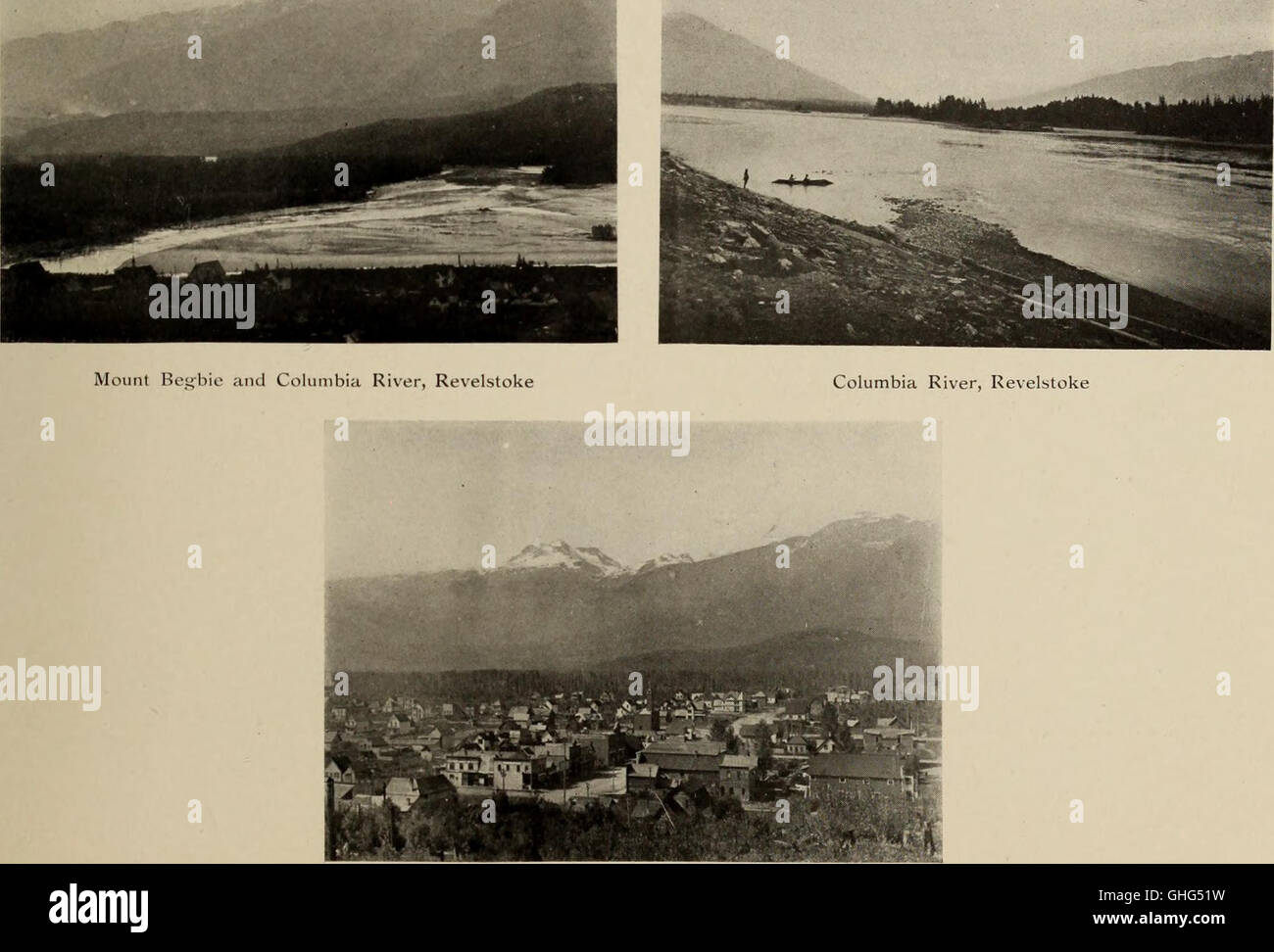 Mining camps of British Columbia - a souvenir of Rossland, Nelson, Greenwood, Phoenix, Grand Forks, Kaslo, Revelstoke, Cranbrook, Fernie and the Kootenay, Boundary and Crow's Nest Districts; Stock Photo