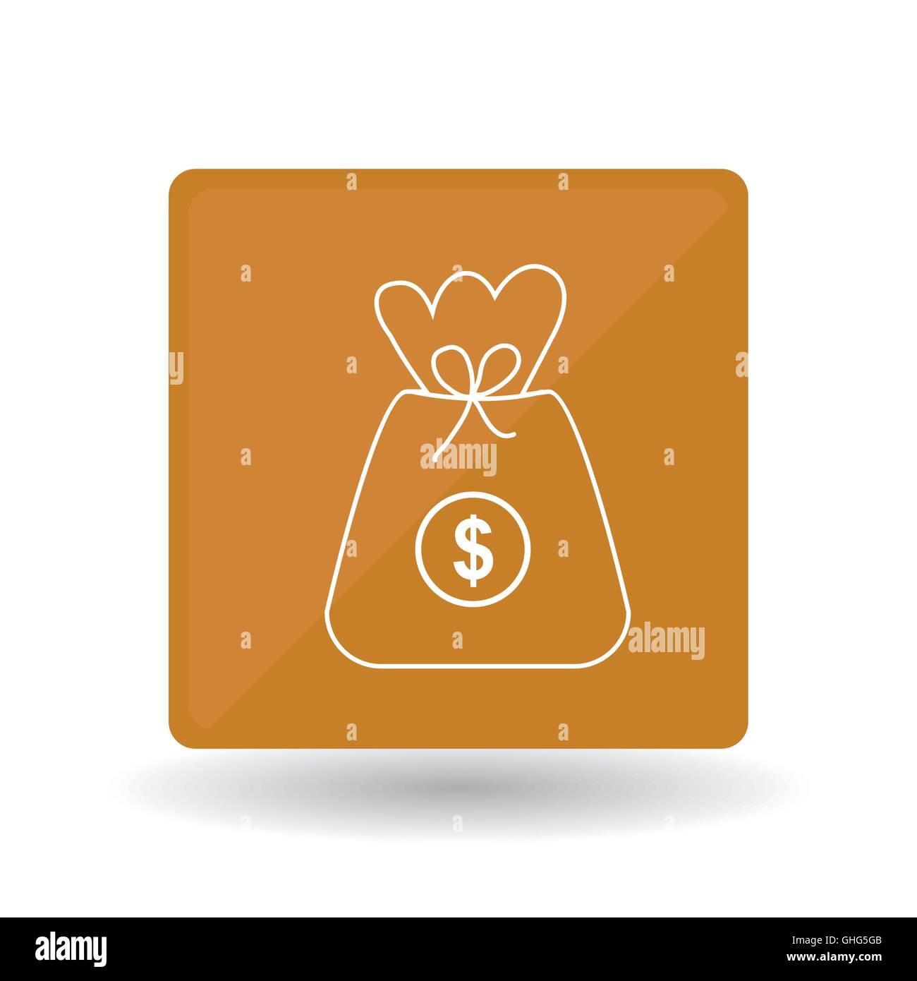 Money bag icon design, vector illustration Stock Vector Image & Art - Alamy