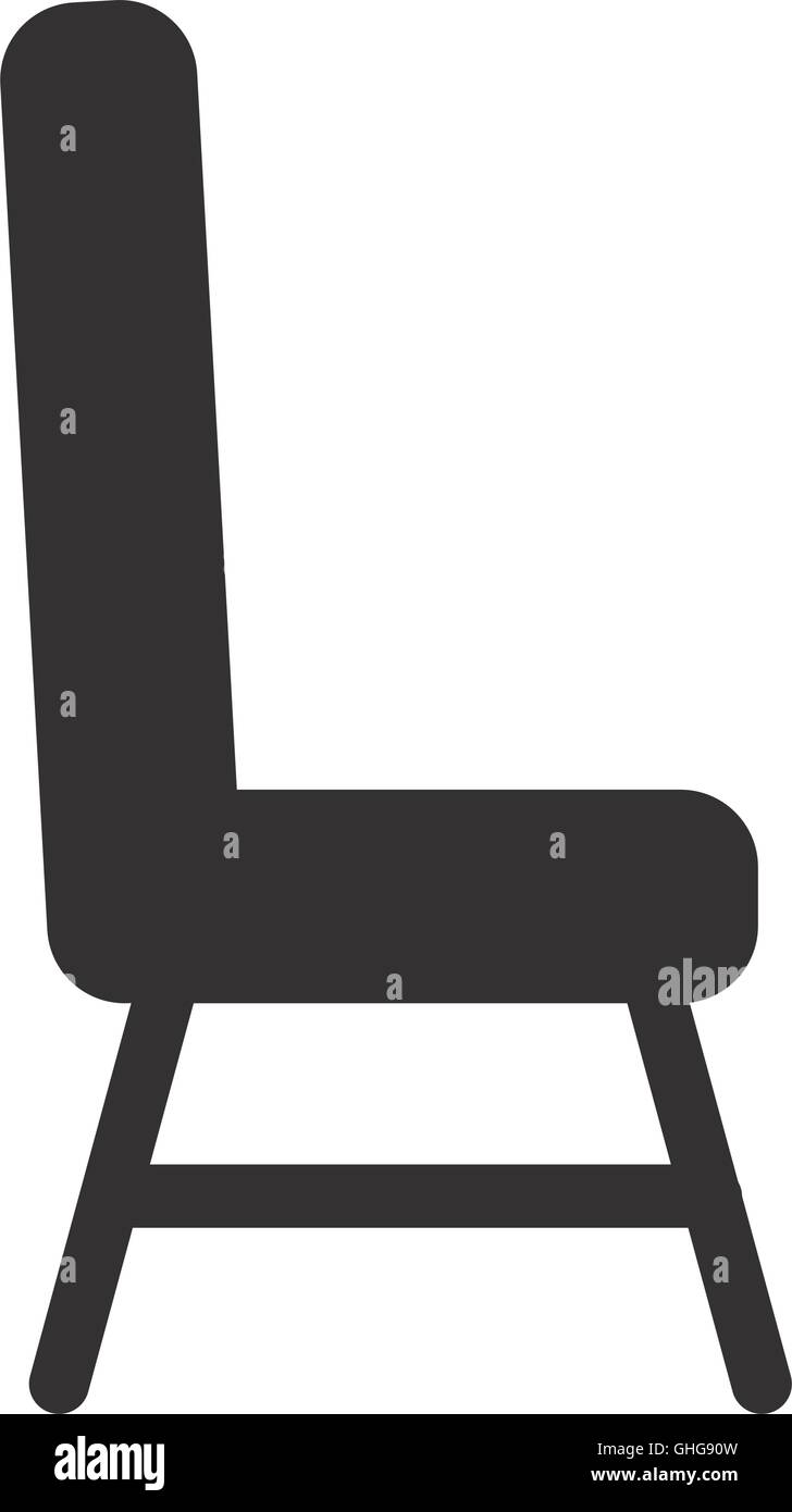 single cushioned chair icon Stock Vector Image & Art - Alamy