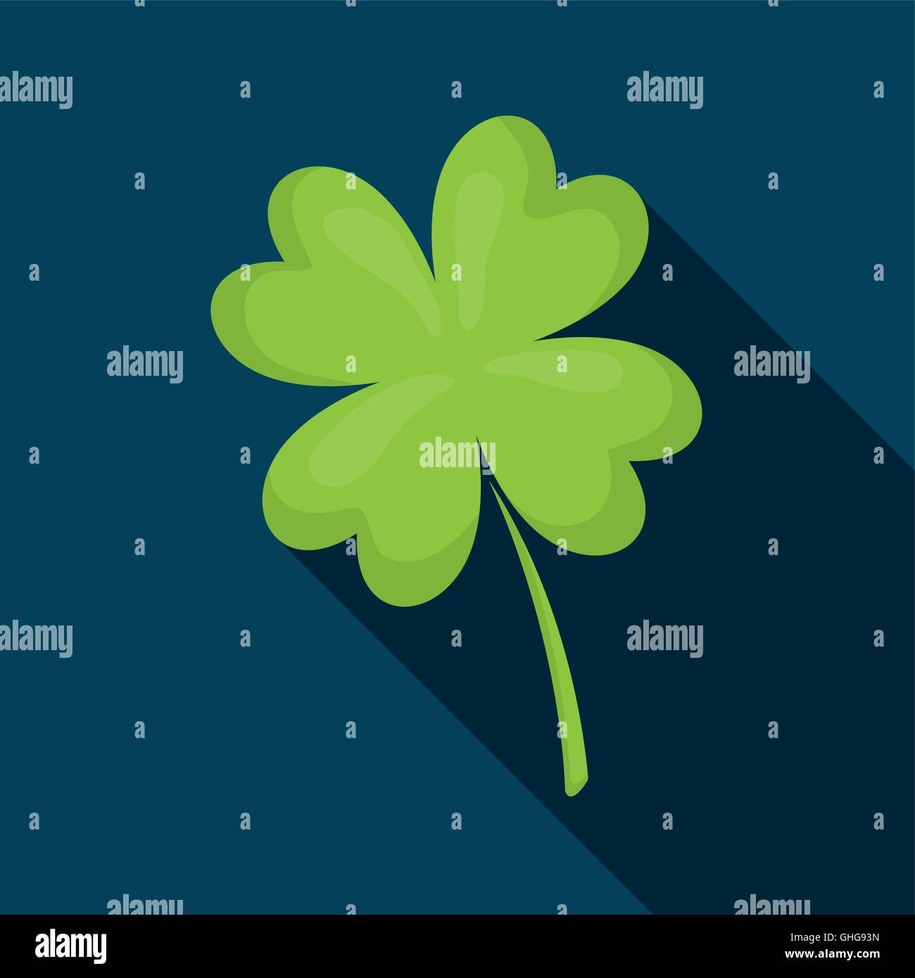 Clover lucky irish leaf design Stock Vector Image &amp; Art - Alamy
