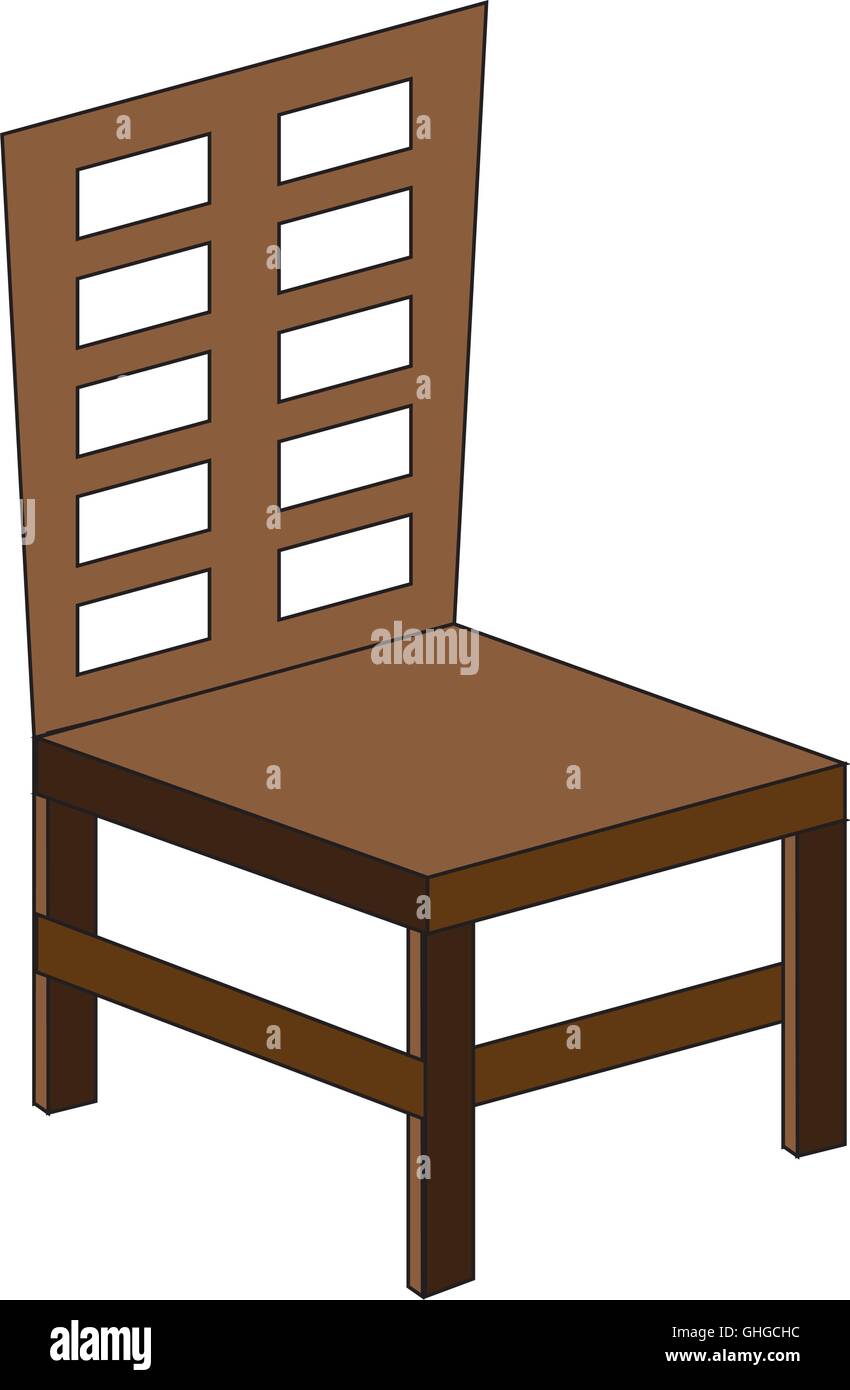 High chair garden Stock Vector Images - Alamy