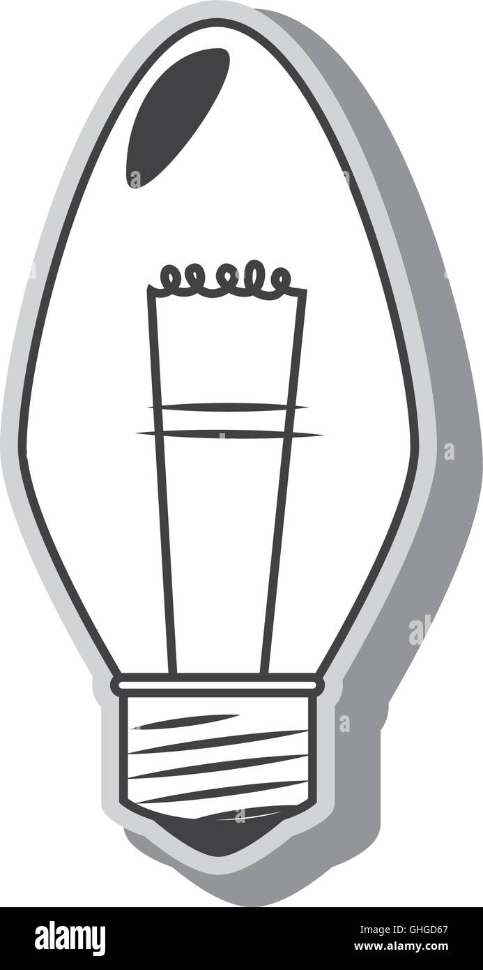 bulb energy light icon vector illustration Stock Vector Image & Art - Alamy