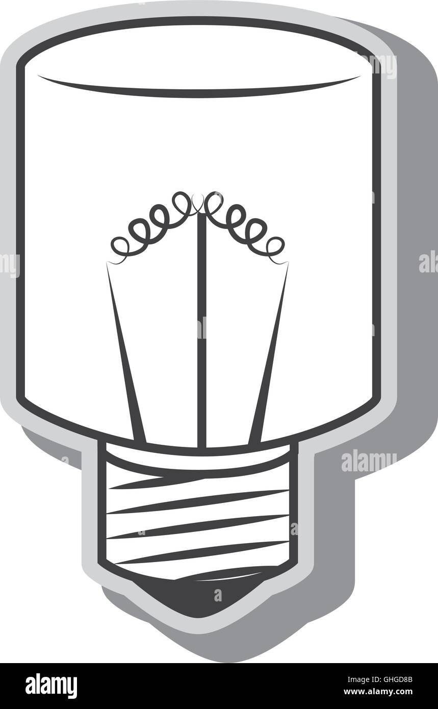 bulb energy light icon vector illustration Stock Vector Image & Art - Alamy