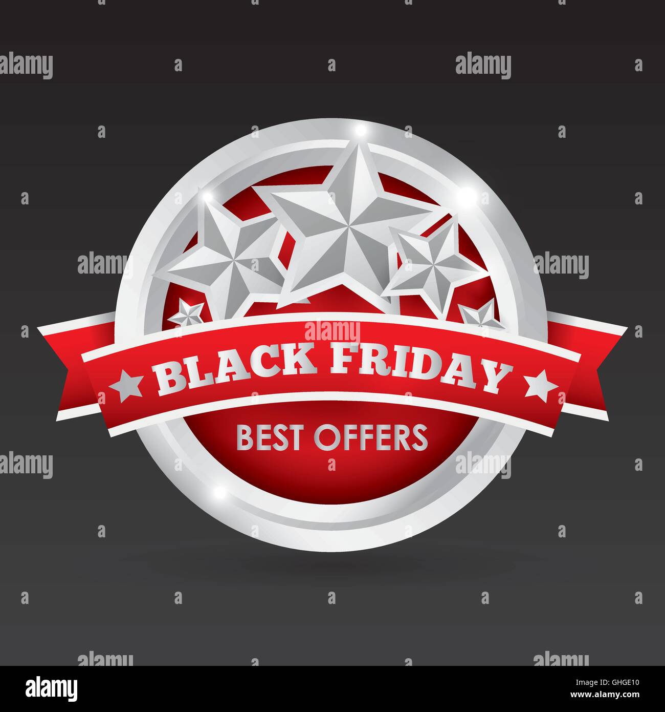 Black friday design. Stock Vector