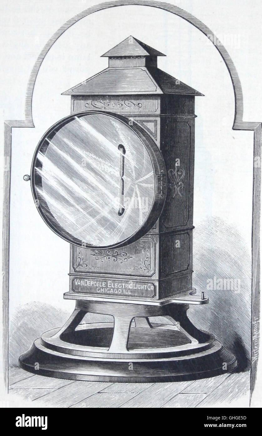 This 1884 catalog outlines the products manufactured by the Van Depoele