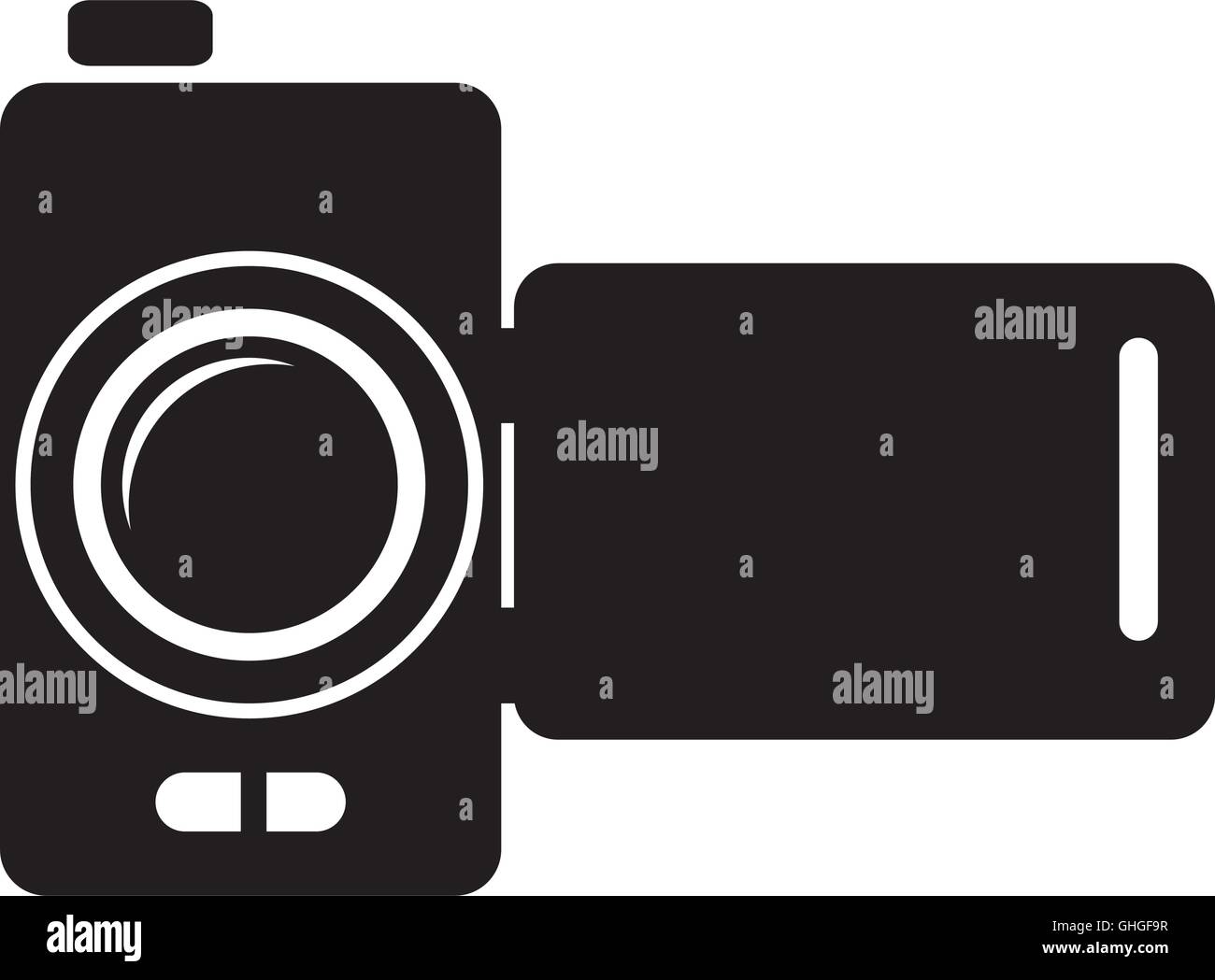 Vintage photographic camera icon vector illustration Stock Vector Image ...