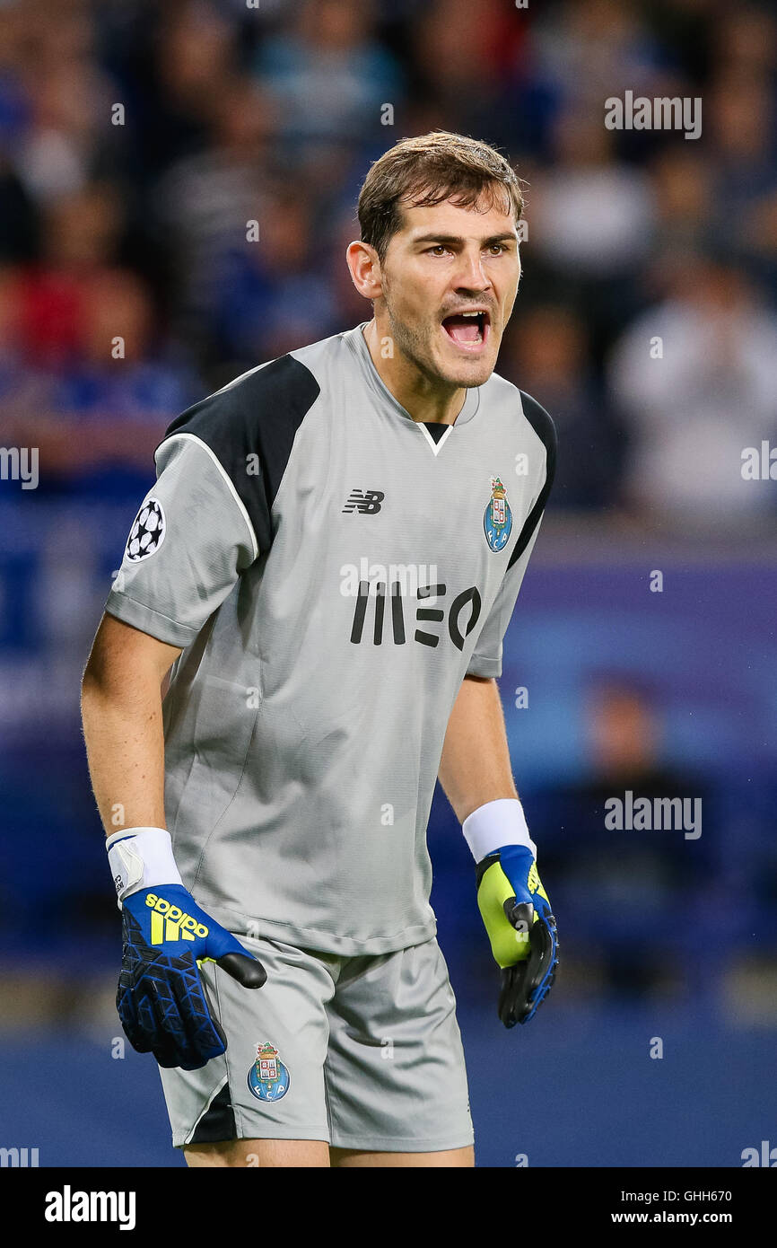 Leicester, UK. 27th Sep, 2016. Iker Casillas (Porto) Football/Soccer : Iker Casillas of FC Porto during the UEFA Champions League Group Stage match between Leicester City and FC Porto at King Power Stadium in Leicester, England . Credit:  AFLO/Alamy Live News Stock Photo