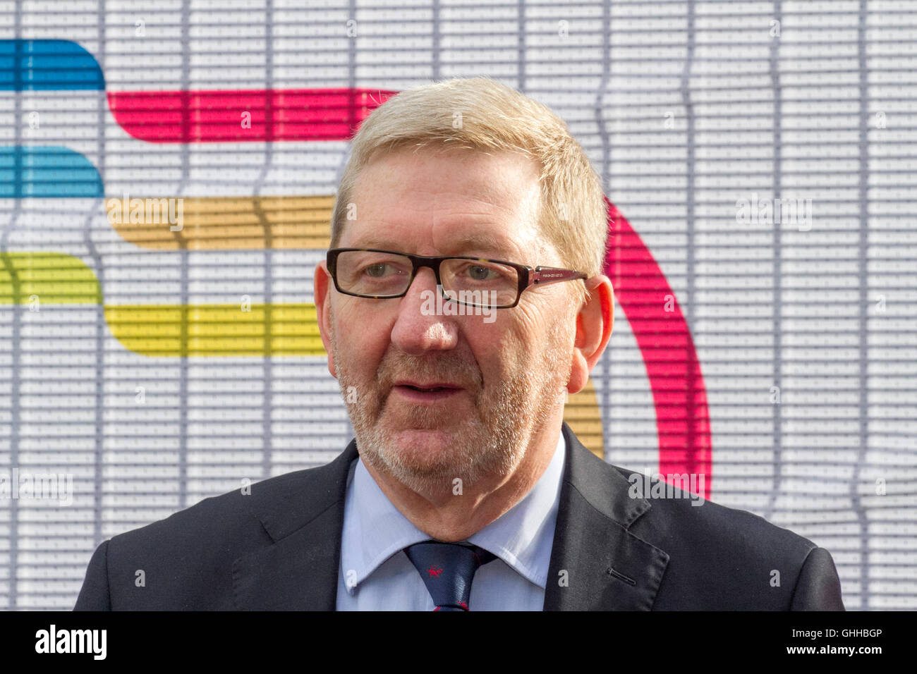 Liverpool, UK . 28th September, 2016. Final Day Labour Party Conference:  Leonard David 'Len' McCluskey is an English trade unionist who has been the General Secretary of Unite since 2011. He previously spent some years working on the Liverpool Docks prior to becoming a full-time union official.   Credit:  Cernan Elias/Alamy Live News Stock Photo
