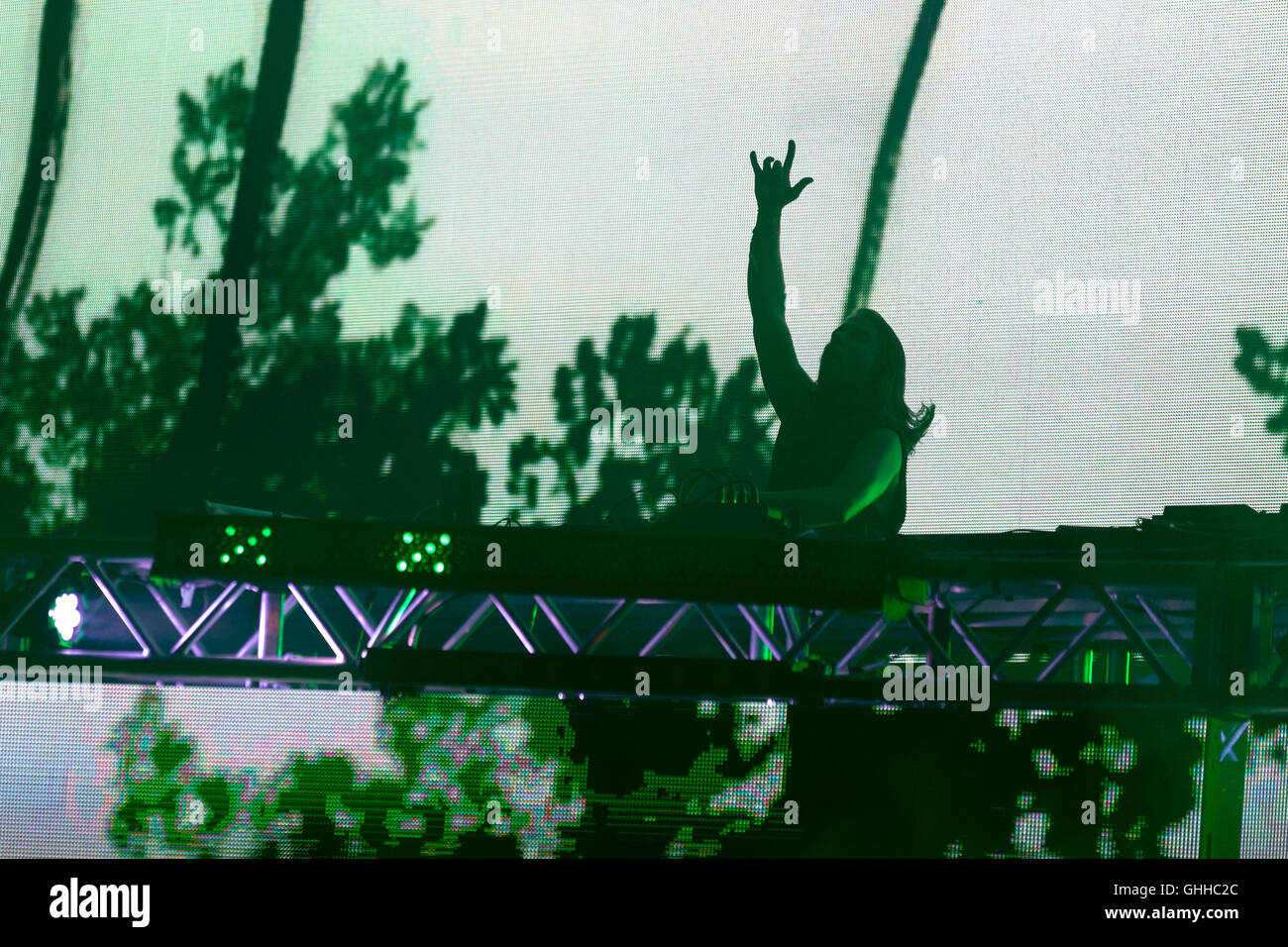 Las Vegas, Nevada, USA. 24th Sep, 2016. JEFF MONTALVO of Seven Lions