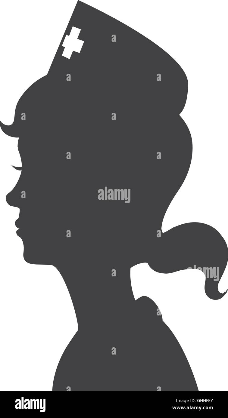 Nurse woman icon. Medical care design. Vector graphic Stock Vector ...