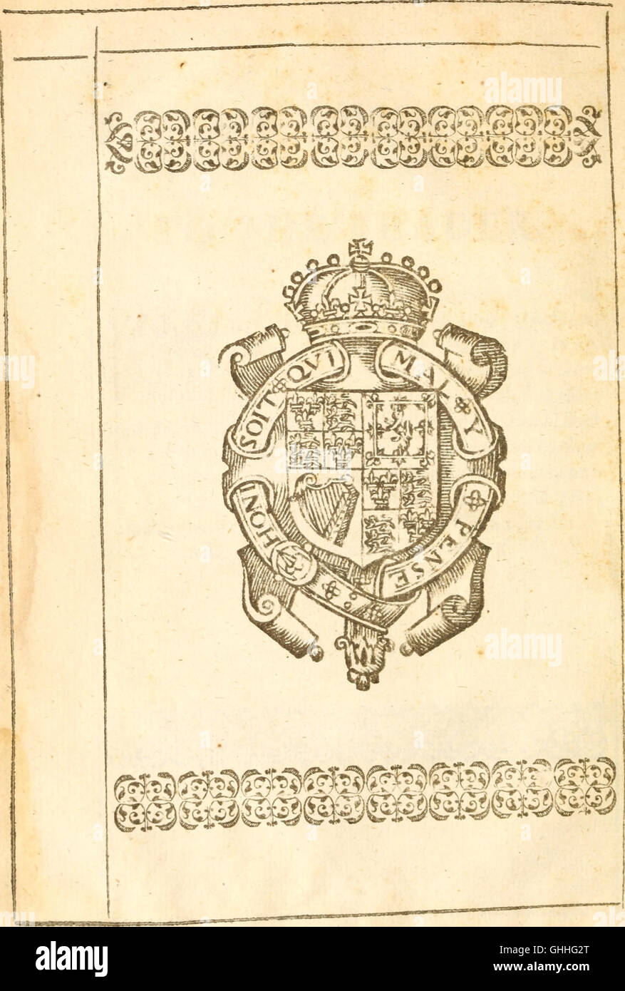 The English catechisme explained (1623 Stock Photo Alamy