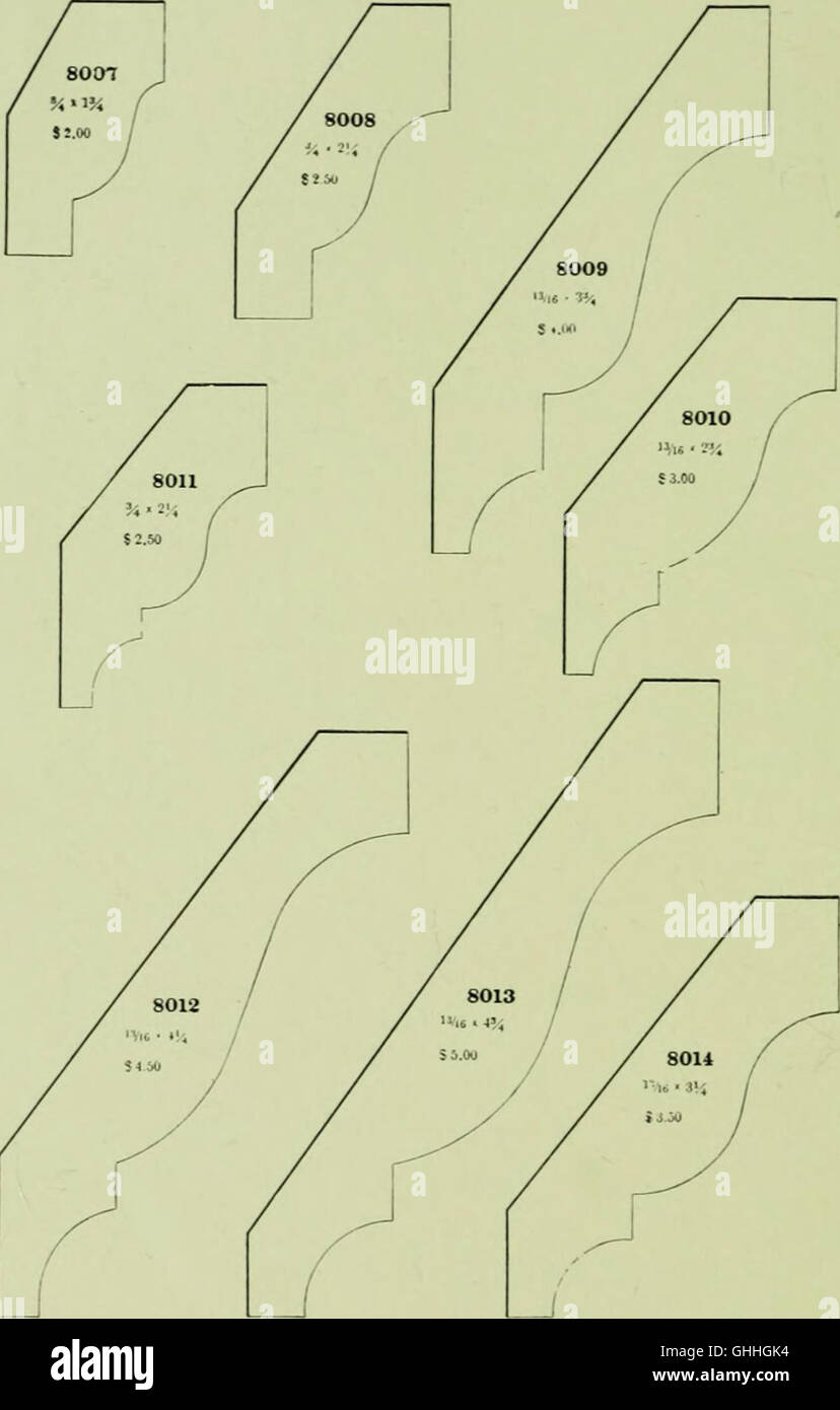 This 1904 catalog showcases the company’s millwork products, including