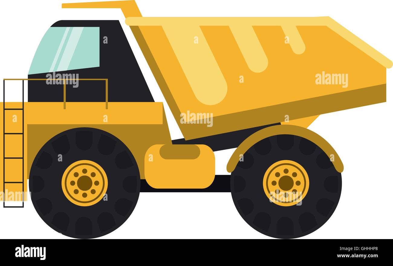 dump truck icon Stock Vector Image & Art - Alamy