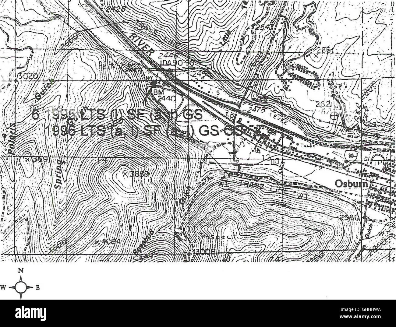 Amphibians of the Coeur d'Alene basin - a survey of Bureau of Land Management lands (1998) Stock Photo