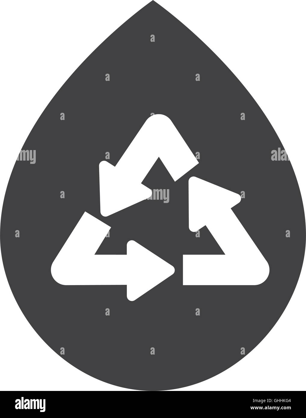 recycle reduce reuse icon vector illustration Stock Vector Image & Art ...