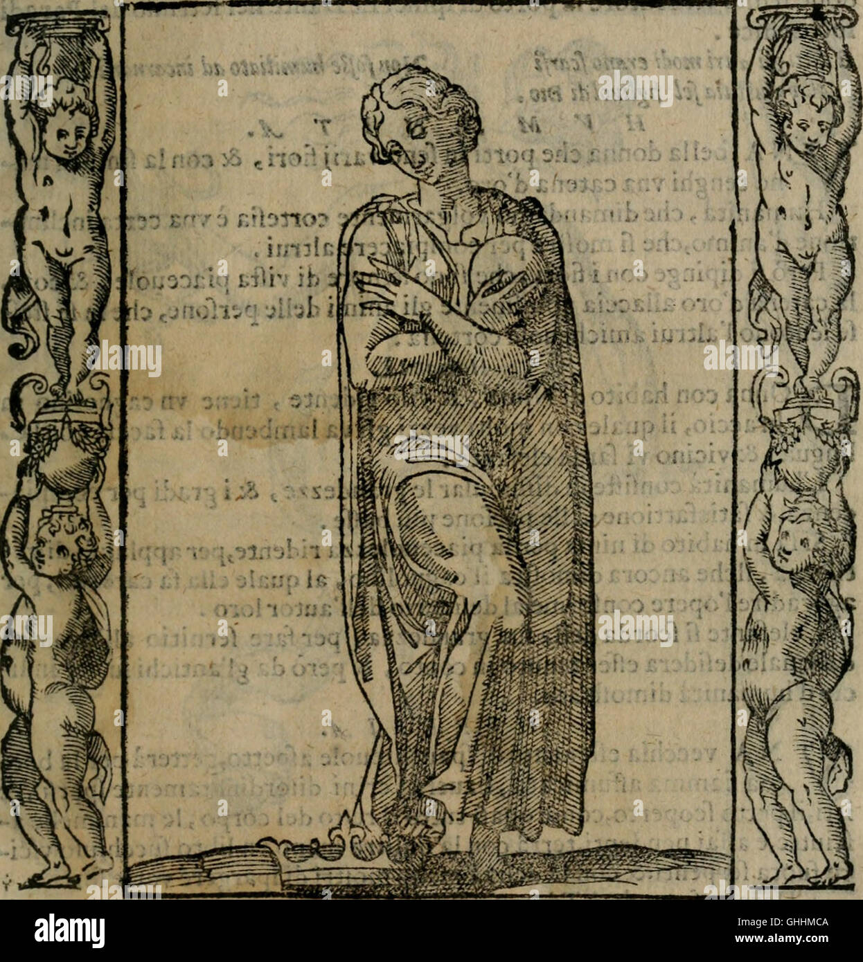 Iconologia, ouero, Descrittione di diuerse imagini cauate dall'antichità, and di propria inuentione (1603) Stock Photo