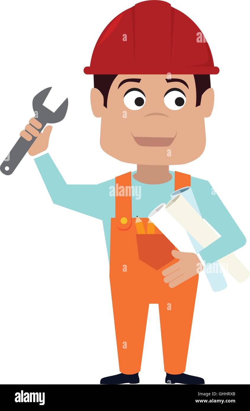 builder construction worker icon vector graphic stock vector art