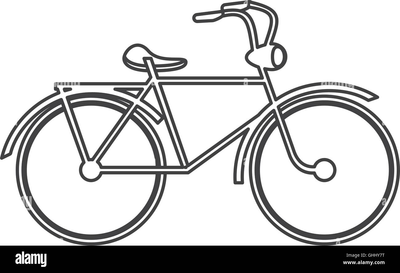 single bike icon Stock Vector Image & Art - Alamy