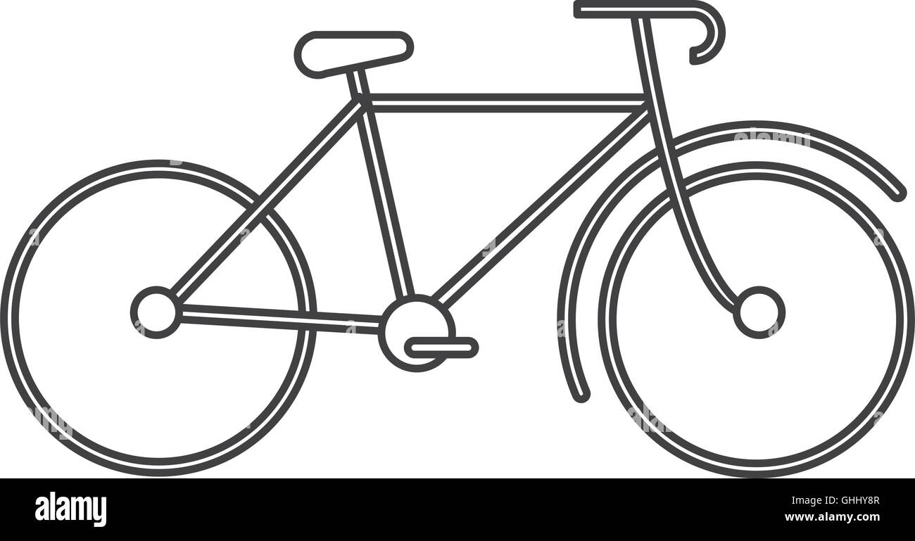 single bike icon Stock Vector Image & Art - Alamy