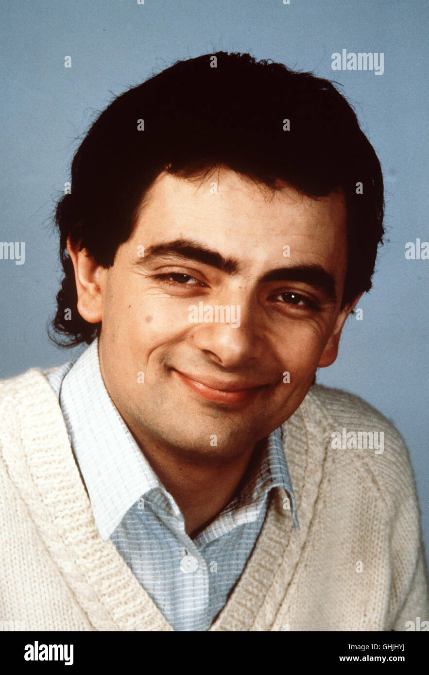 Das Rowan Atkinson-Special - per Zeitmaschine direkt aus den 70er Jahren gekommen, ist ein schlagender Beweis dafür, daß der brillante Komiker schon damals alle Qualitäten besaß, die ihn in den 90ern zur Kultfigur werden ließen. Bild: ROWAN ATKINSON aka. ROWAN ATKINSON - Die frühen Jahre Stock Photo