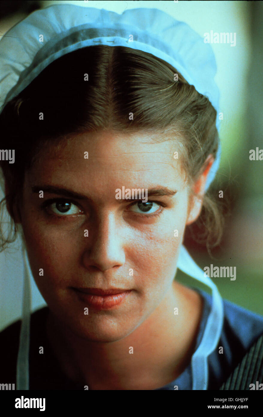 Der achtjährige Sam wird Zeuge eines Mordes. Bei seinen Ermittlungen verliebt sich Polizeidetektiv John Book in Sams hübsche Mutter Rachel (KELLY MCGILLIS). Regie: Peter Weir aka. Witness Stock Photo