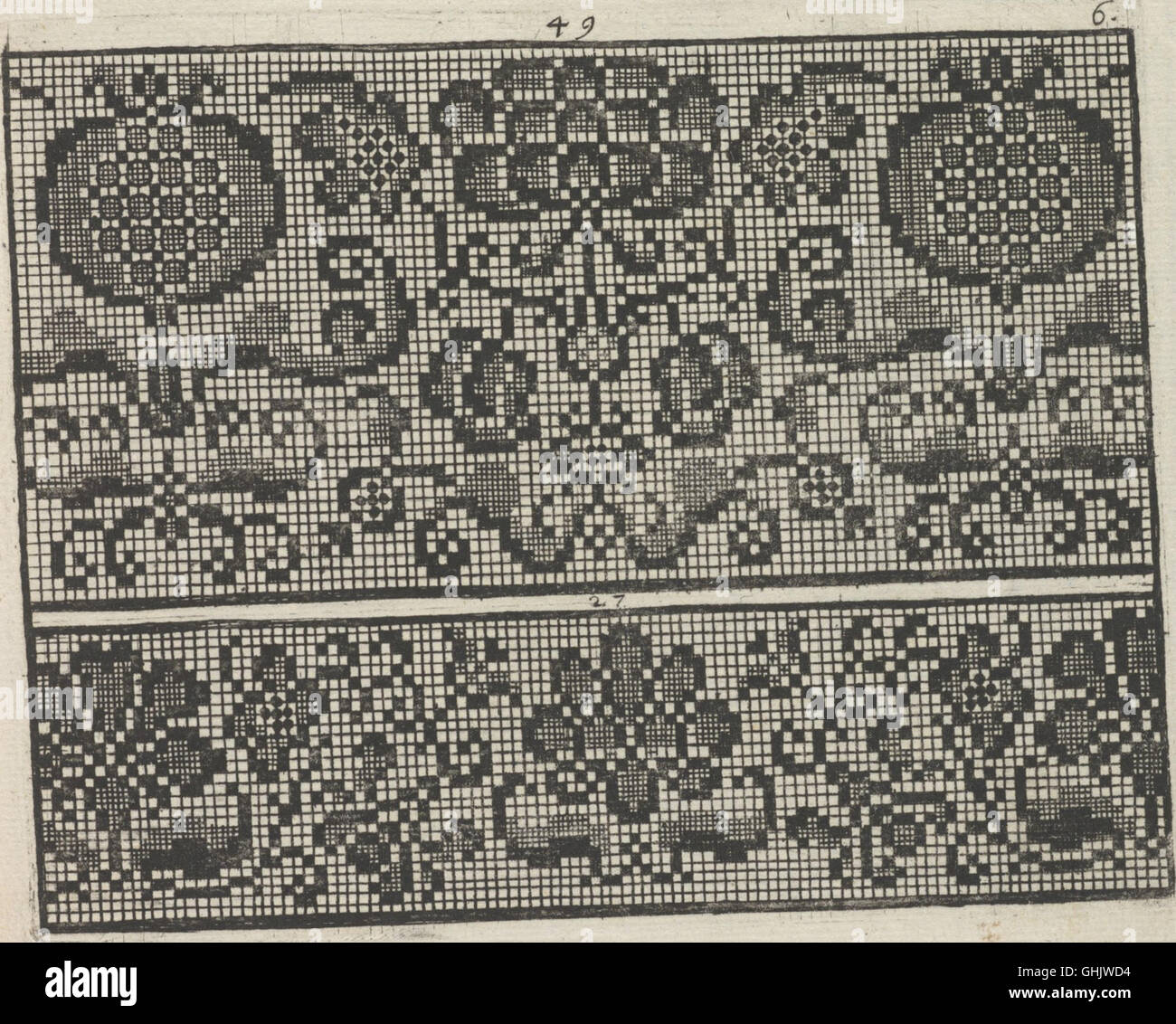 'Model Buch - Teil 4' (1676) is a German craft and design book offering ...