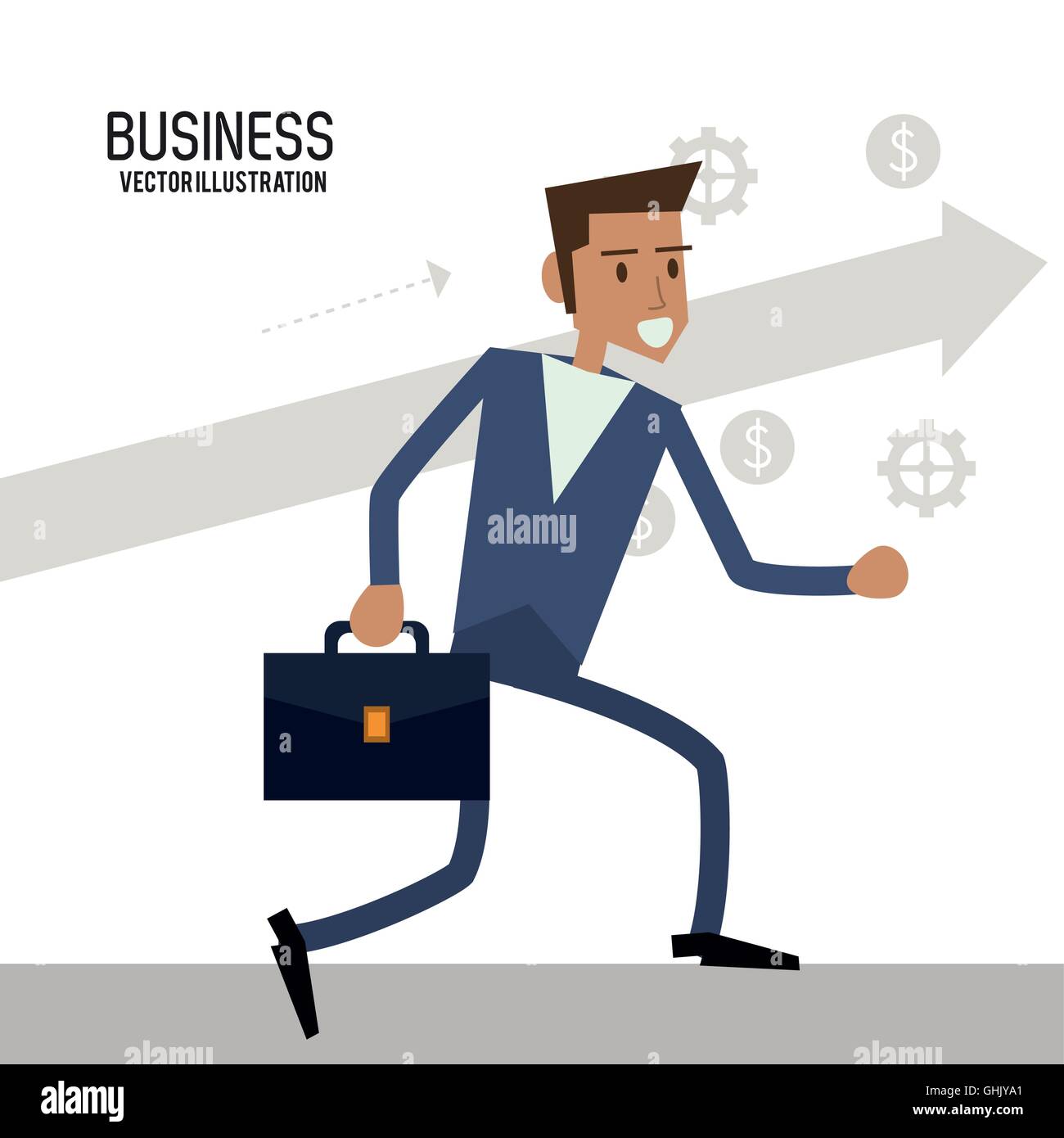 Businessman male business icon. Vector graphic Stock Vector Image & Art ...