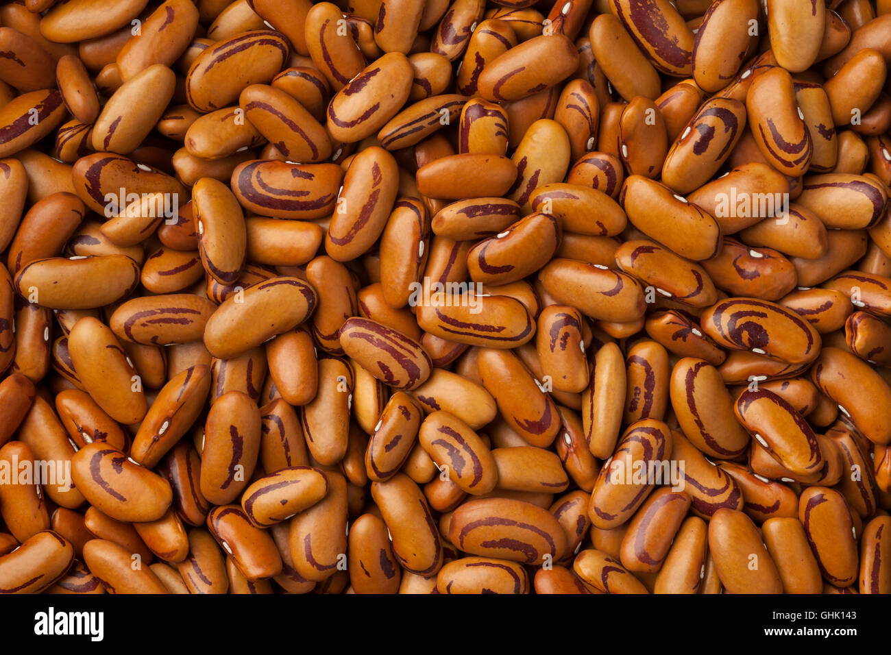 Dried tigers eye beans full frame Stock Photo Alamy